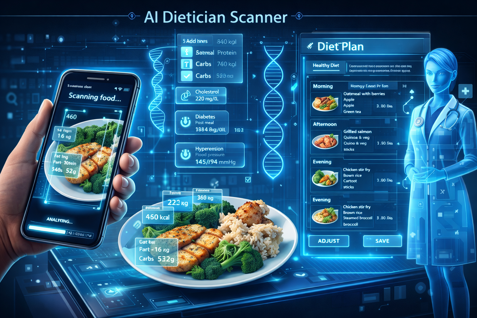 AI Dietician — food scan and personalized diet plan